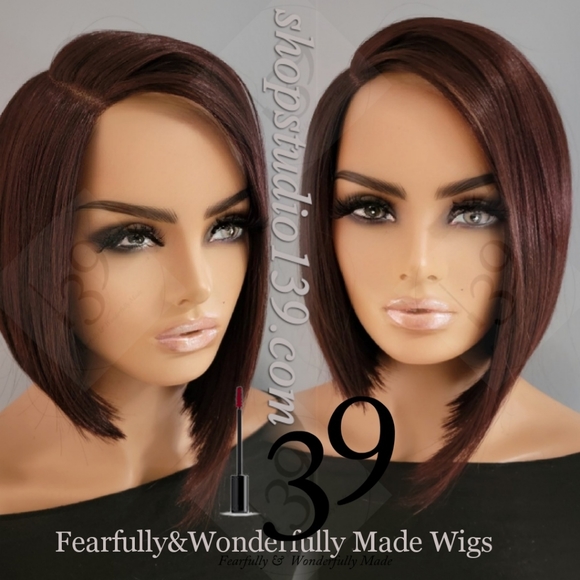 Super Sexy straight human hair non lace bob wig 99j